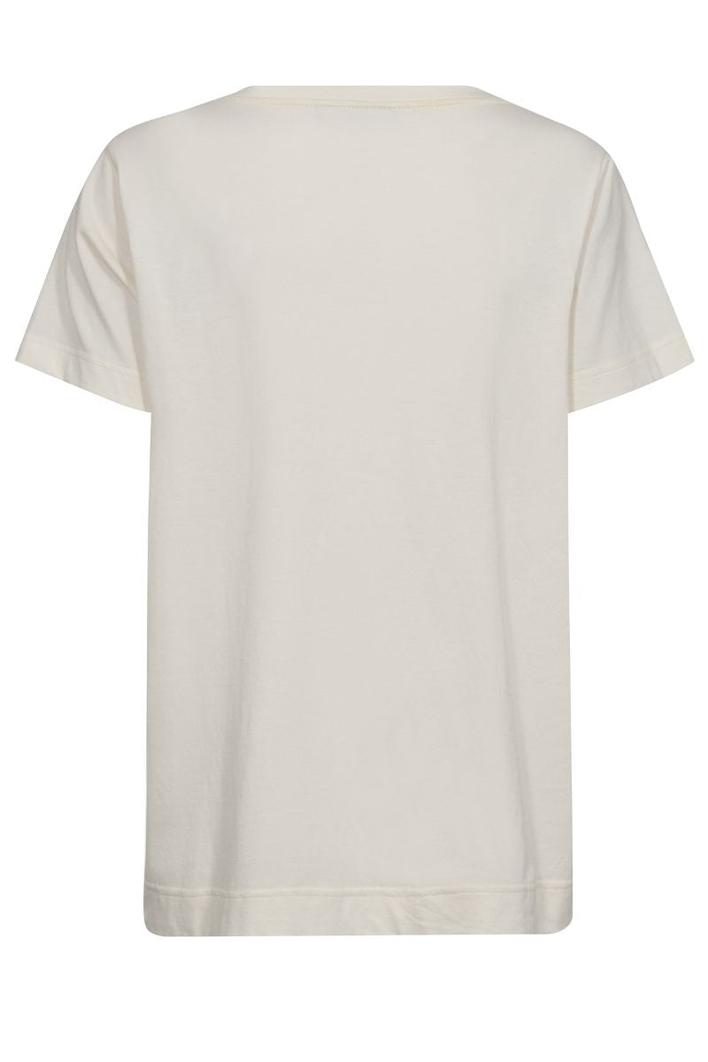 Mos Mosh 163190 Nori T-Shirt in Cream back view
