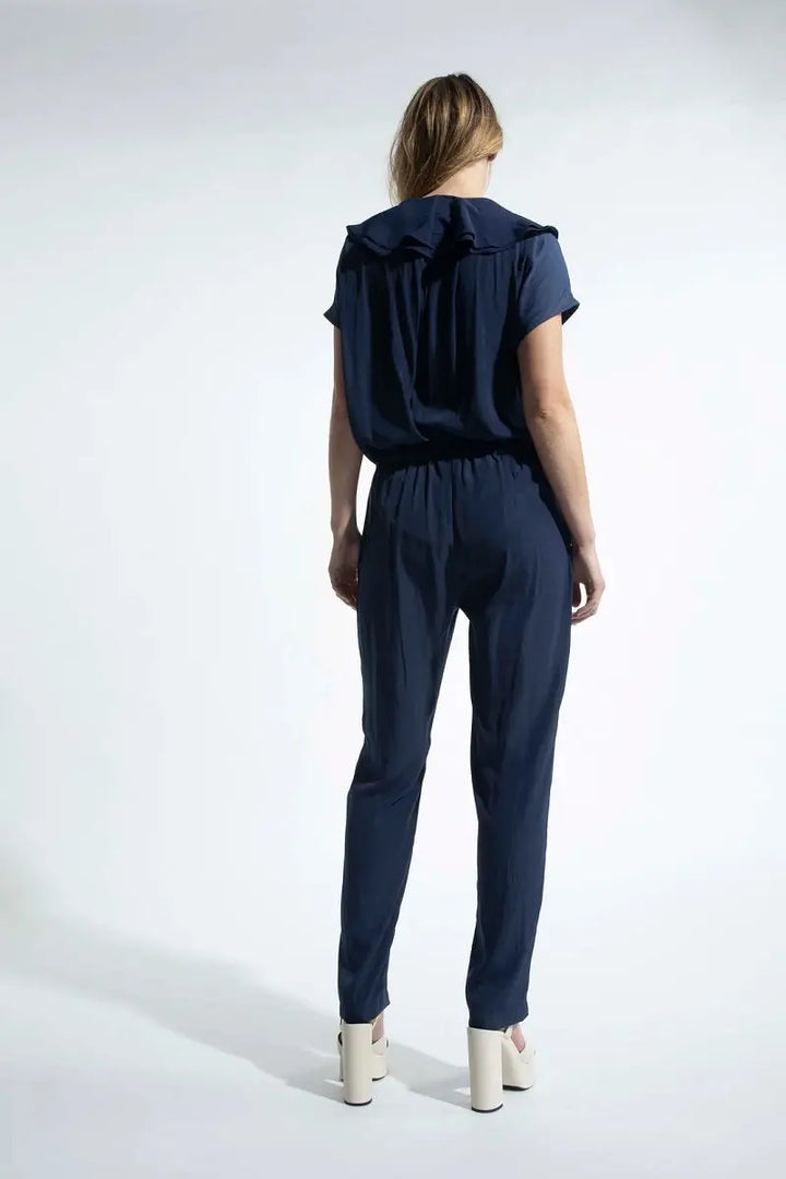 Nomad Pant In Navy F65 1478 by Mela Purdie