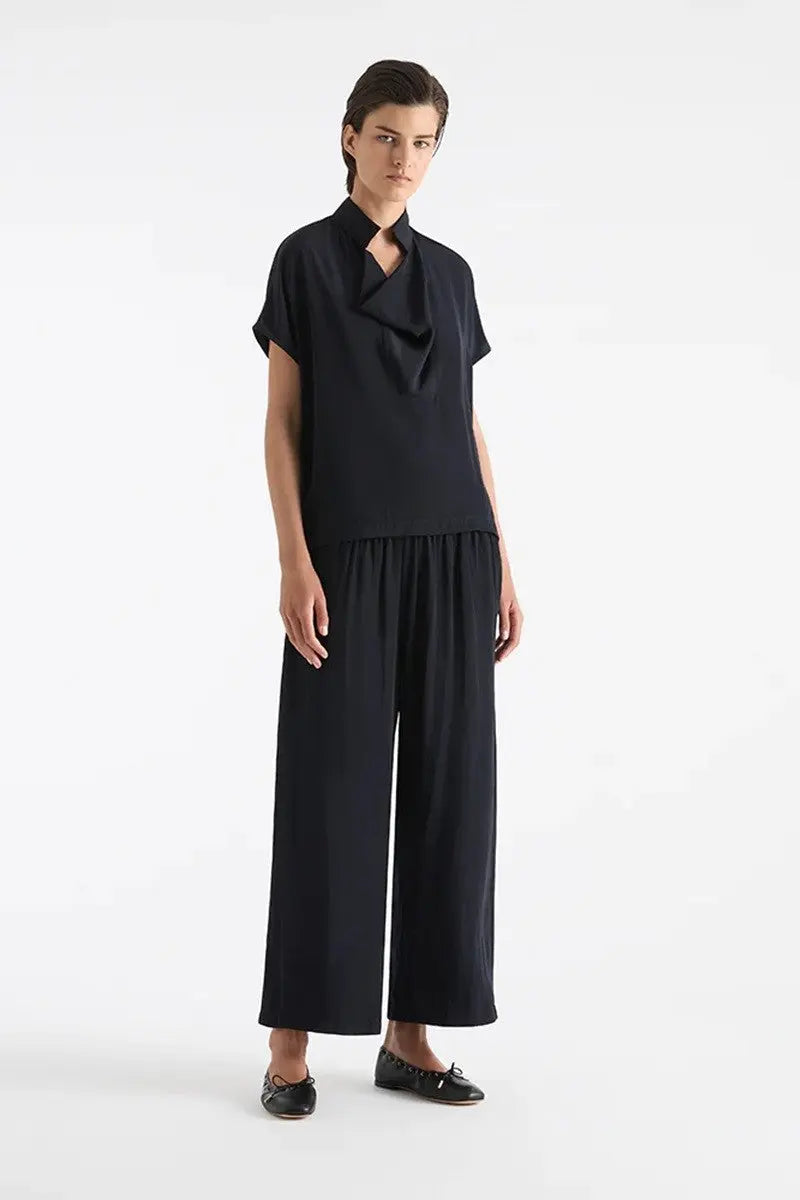 Pace Pant F67 1740 in Navy by Mela Purdie