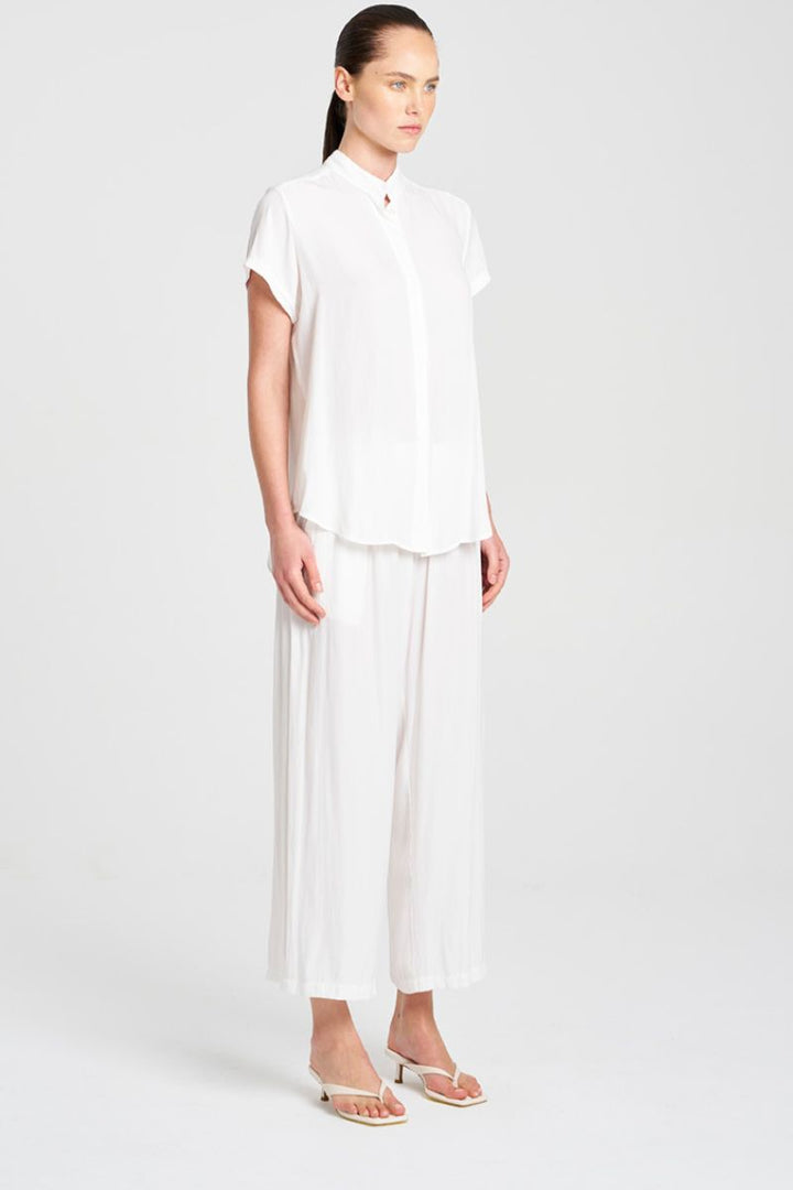 Pace Pant F67 1740 in Black, White, Navy & Orient by Mela Purdie in Navy / 6