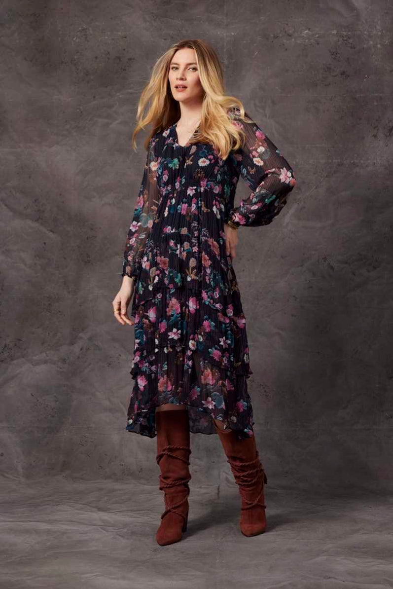 Loobies Story LOOBIE'S STORY VANA MIDI DRESS (Multi) main image 0