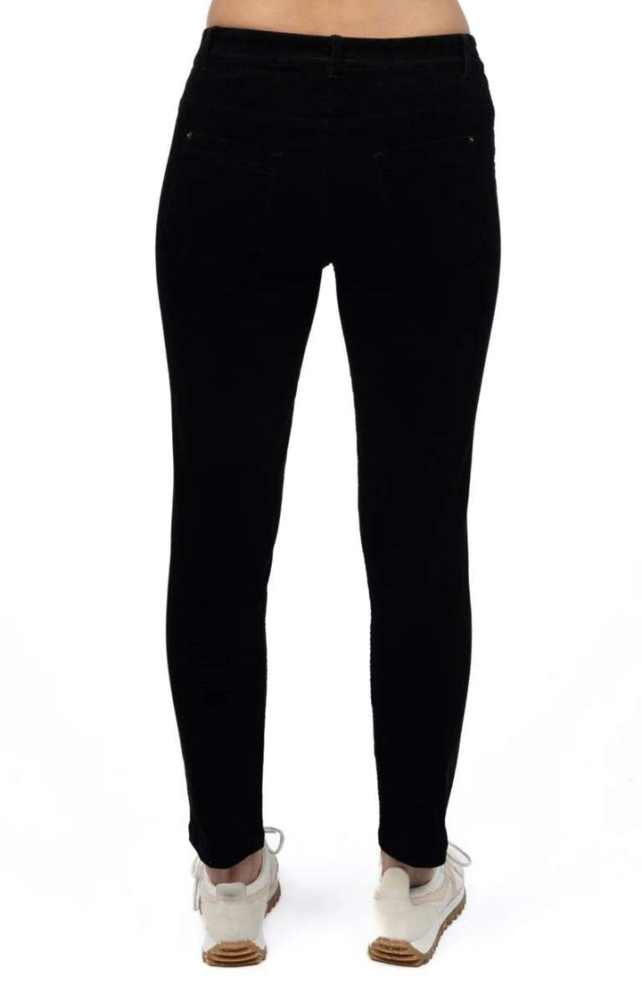 Queen Cord Jean in Midnight HW25106 by Humidity Lifestyle in Midnight, size 6