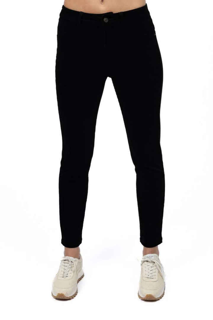 Queen Cord Jean in Midnight HW25106 by Humidity Lifestyle in Midnight, size 6