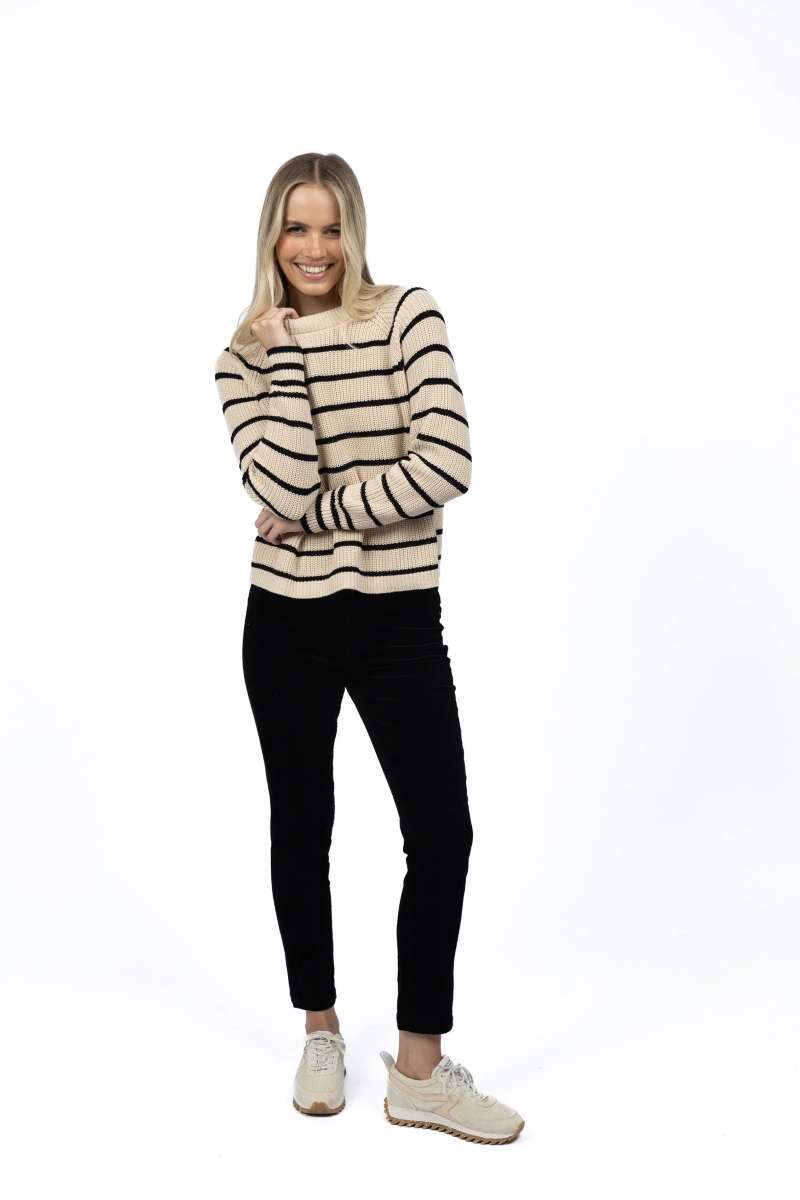 Queen Cord Jean in Midnight HW25106 by Humidity Lifestyle