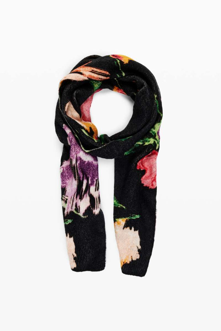 Scarf Imperious Nature in Black 24WAIA17 by Desigual