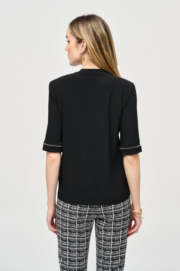 silky-knit-short-sleeve-top-in-black-joseph-ribkoff-back-view_1200x