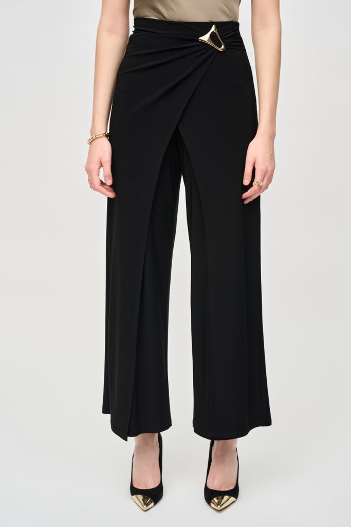 silky-knit-wide-leg-wrap-pants-in-black-joseph-ribkoff-front-view_1200x