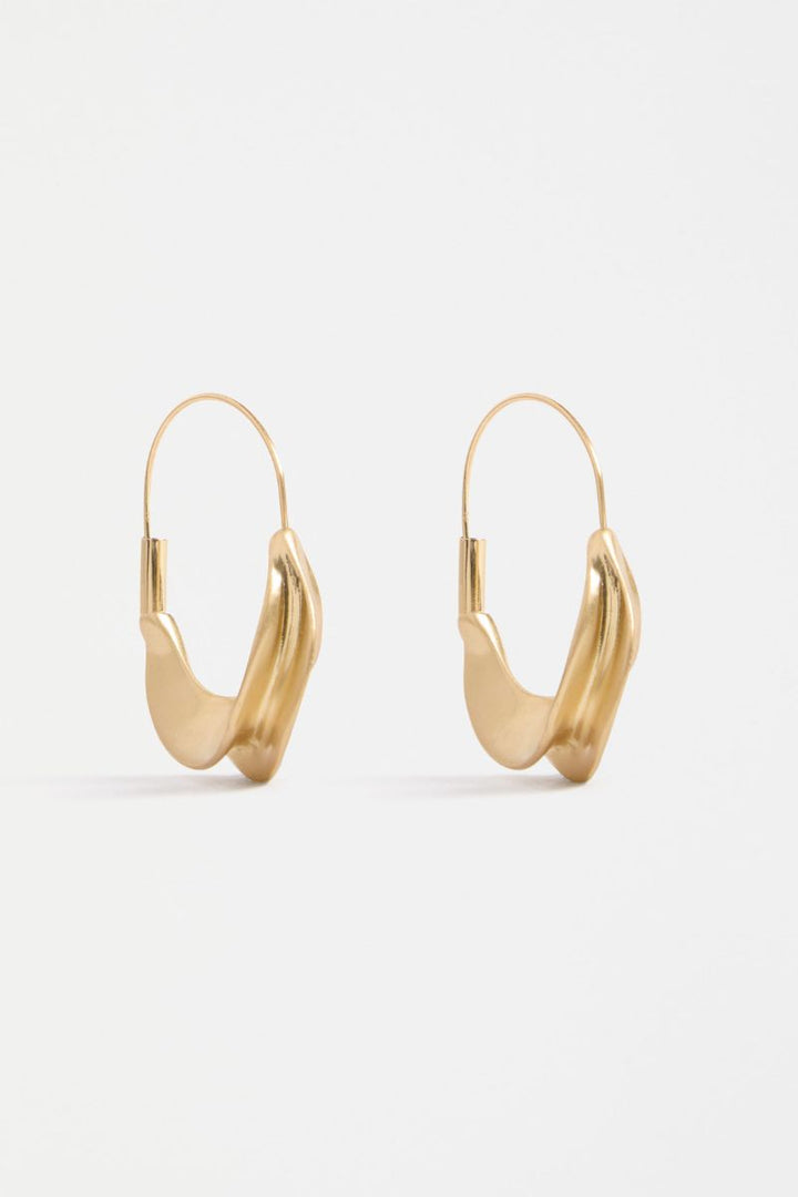 ELK Sitta Hoop in Gold or Silver by Elk the Label in Gold