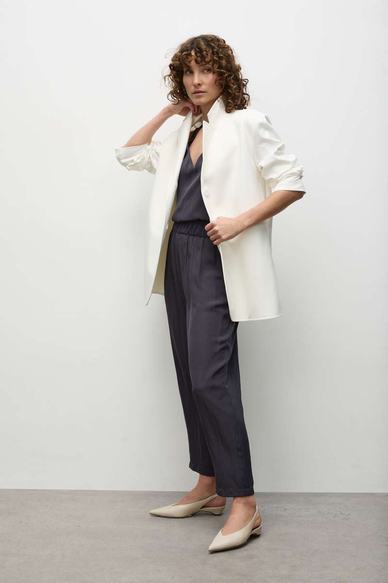 Smooth Blazer in Winter White F095 4193 by MELA PURDIE