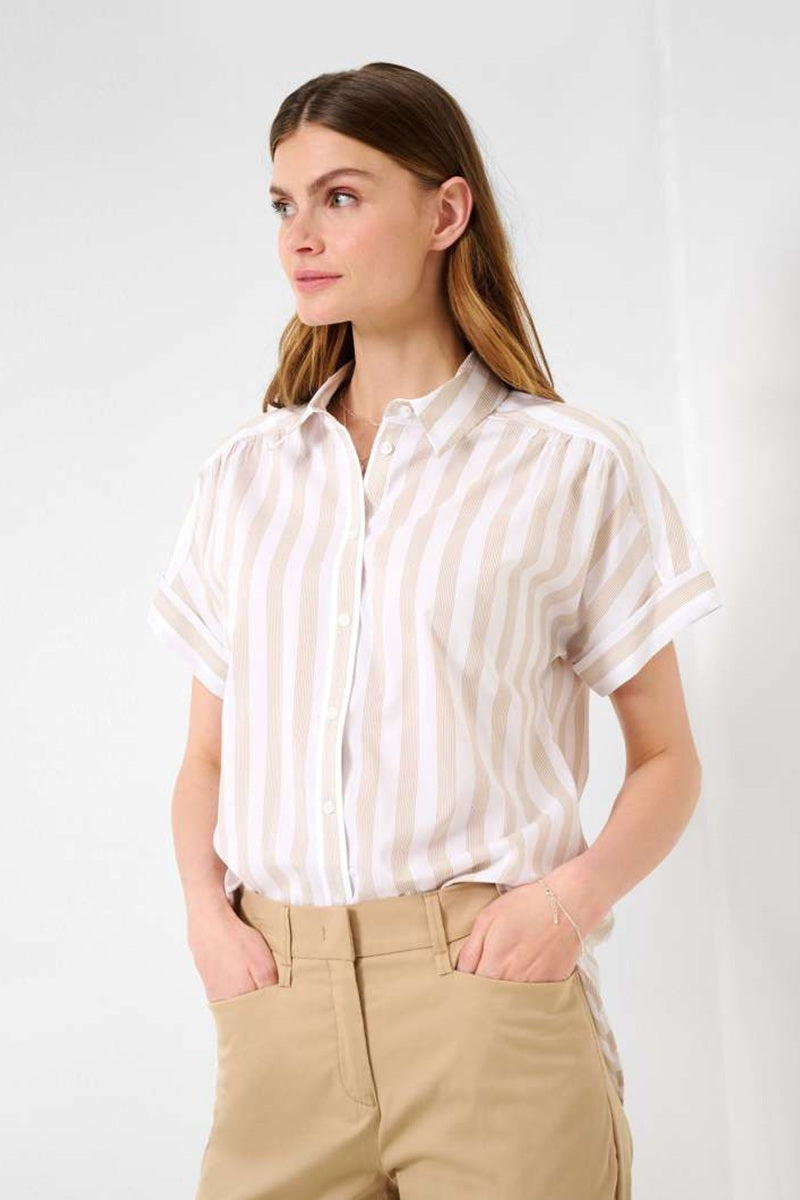 BRAX Style.celia M Solid Woven Jersey dames Sweater