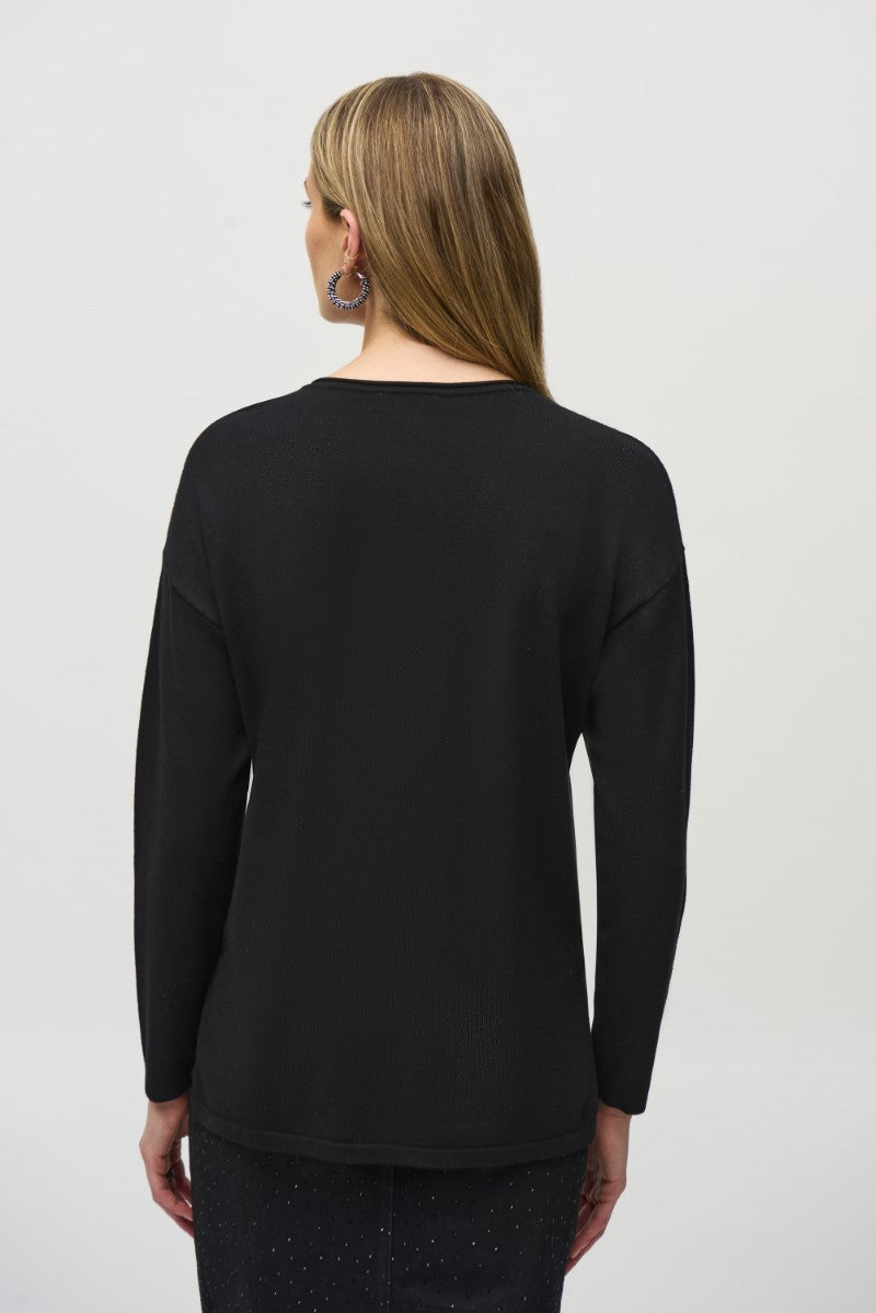 sweater-knit-v-neck-pullover-in-black-joseph-ribkoff-back-view_1200x