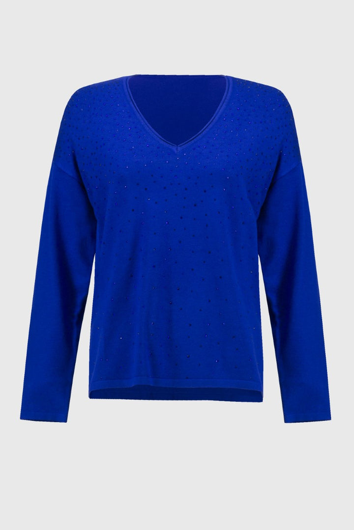 sweater-knit-v-neck-pullover-in-royal-sapphire-joseph-ribkoff-front-view_1200x