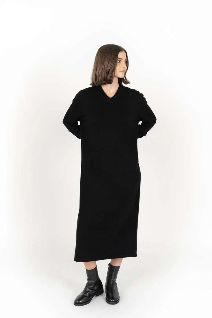 Whisper Dress HW25216 by Humidity Lifestyle in Black, size XS