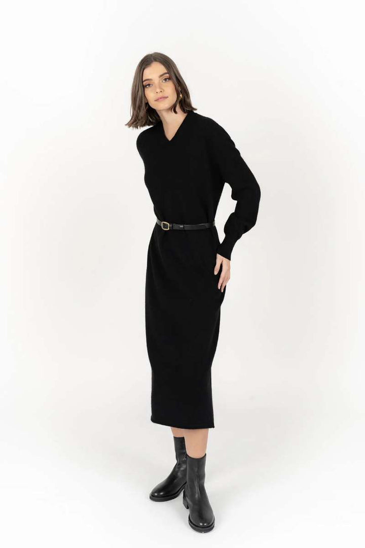 Whisper Dress HW25216 by Humidity Lifestyle in Black, size XS