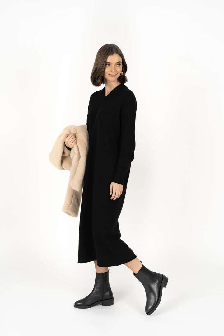 Whisper Dress HW25216 by Humidity Lifestyle in Black, size XS