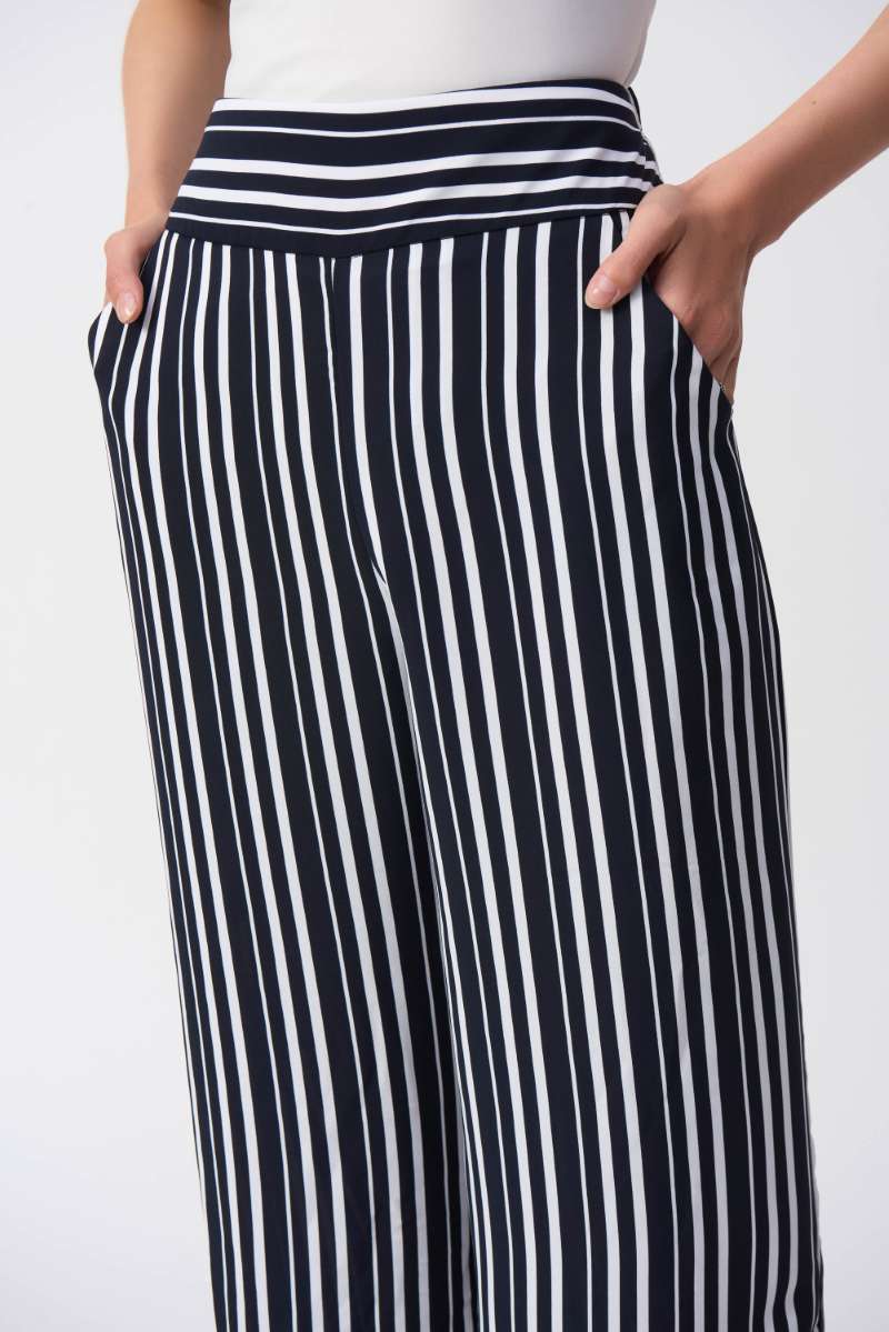 woven-stripe-print-culotte-pants-in-vanilla-midnight-blue-joseph-ribkoff-front-view_1200x