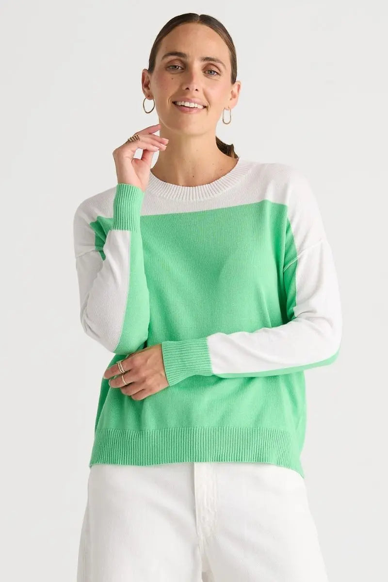 Hurry Up Knit in Jelly Mint by Zaket & Plover – ZP8811