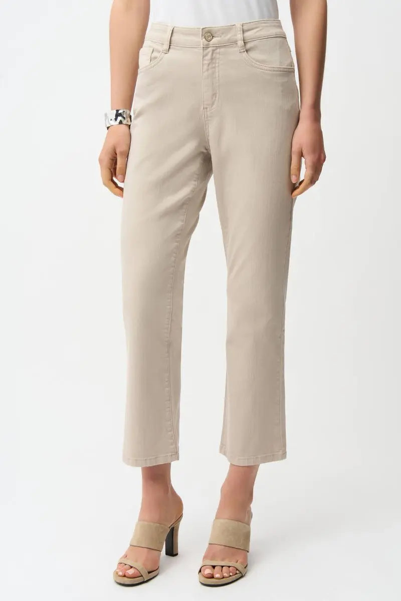 Margot Classic Straight Leg Featherweave Denim Jeans in 252926 by Joseph Ribkoff