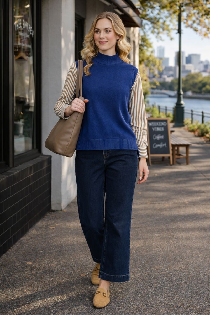 Luxe Life Popover in Indigo by Foil