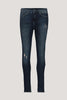 Monari-Used-look-skinny-jeans-fabric-with-rhinestones-Blue-405969-Front View_1200px
