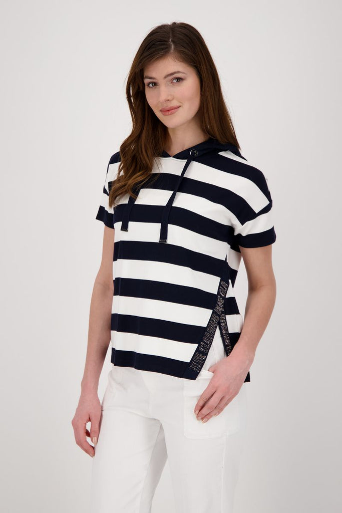 Monari-T Shirt-Stripes-in-Night-Blue-406311MNR-Full View_1200px