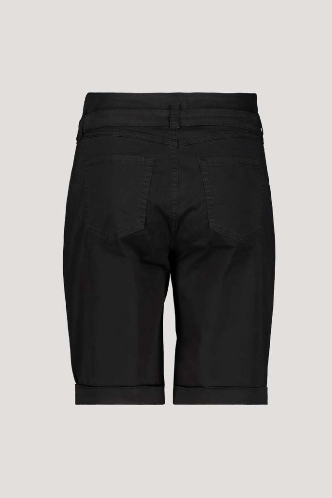 Monari-Bermuda-Shorts-Pants-Black-406556MNR-Back View_1200px