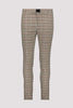 Monari-Trousers-Checked-Muskat-Pattern-805454MNR-Front View_1200px