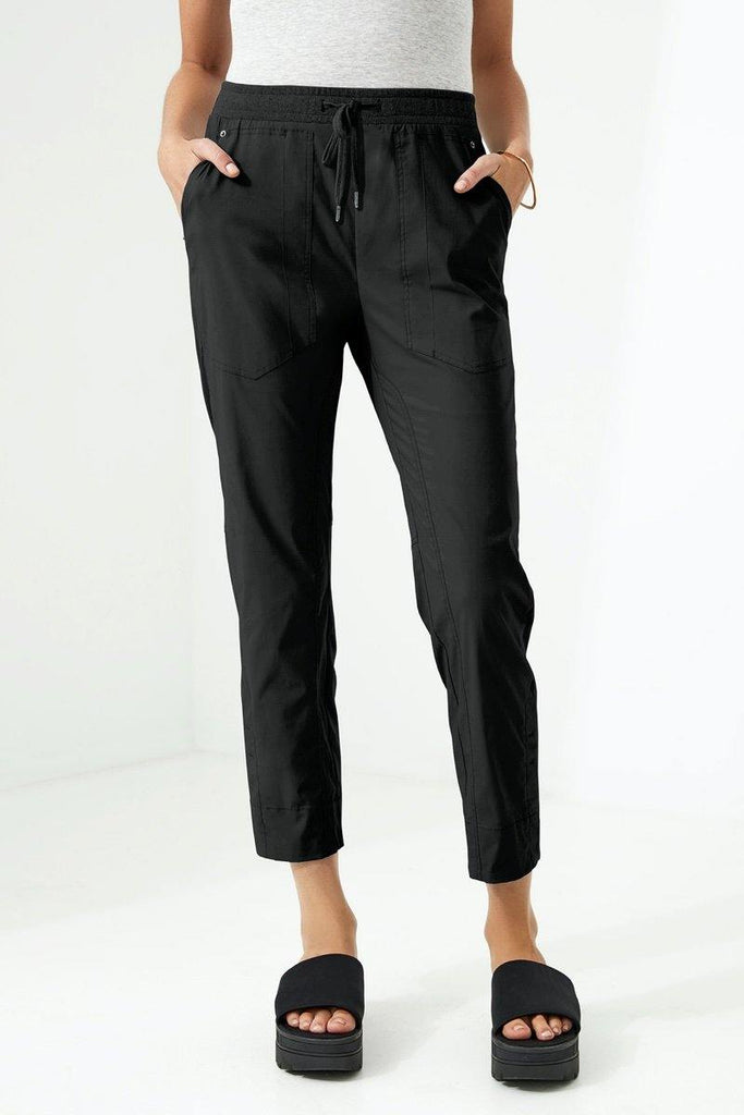 Port 7/8 Pant by Lania The Label in Black - Weekends on 2nd Ave