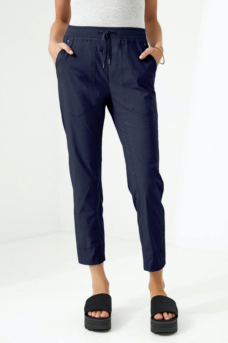 Port 7/8 Pant NLA2743 by Lania The Label in Navy