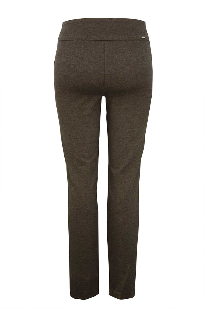 Basic Ponte Slimming Pant in Charcoal by Up! Pants
