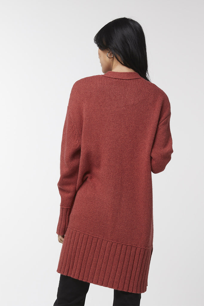 Zaket-and-Plover-Long-Line-Cardi-Autumn-ZP4137-Back View_1200px