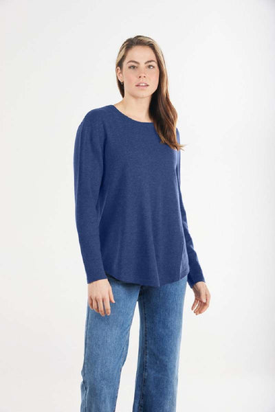 crew-neck-pullover-with-pleat-in-denim-marl-bridge-lord-front-view_1200x