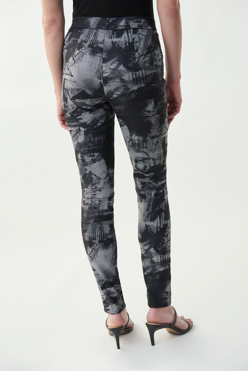 graphic-and-plaid-pants-in-black-grey-and-white-joseph-ribkoff-back-view_1200x