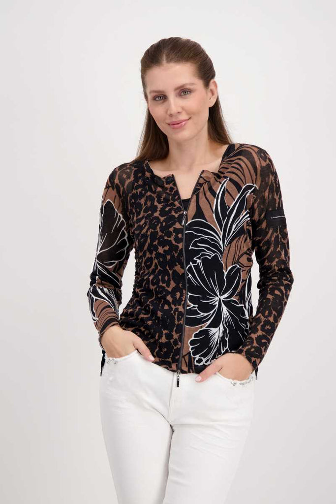 jacket-knit-flower-allover-in-dark-krokant-pattern-monari-front-view_1200x