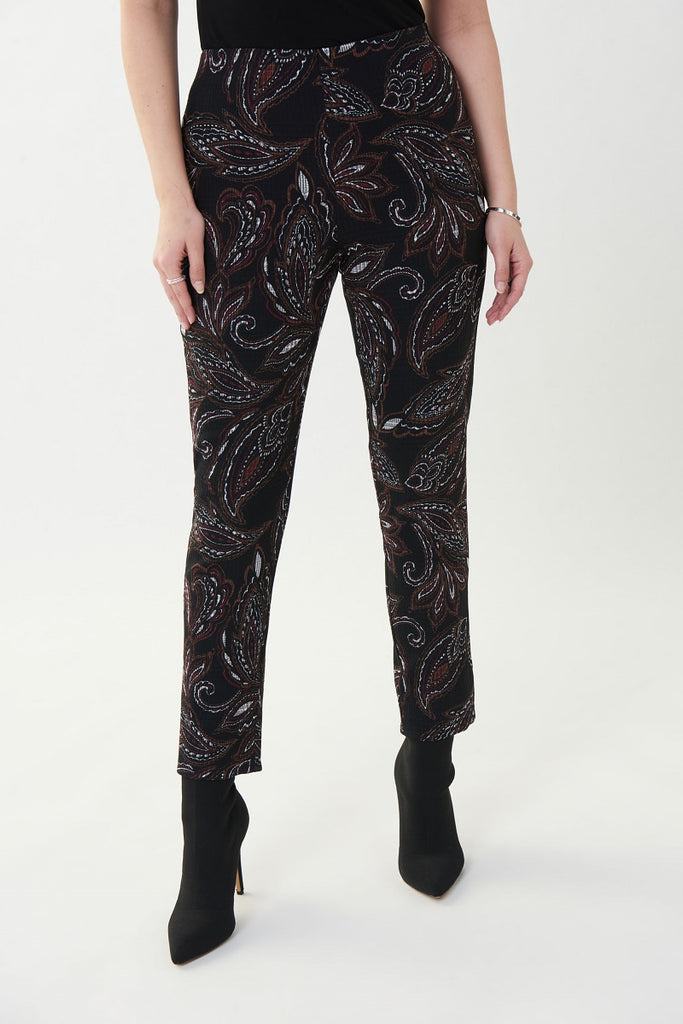 jacquard-trousers-in-black-multi-joseph-ribkoff-front-view_1200x