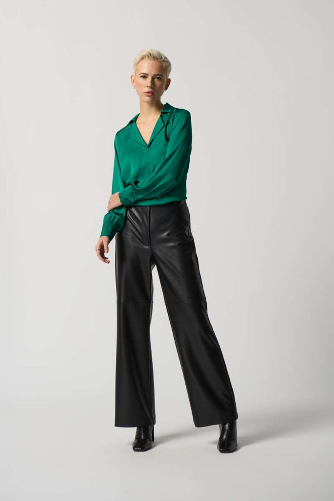    notched-collar-satin-blouse-in-kelly-green-joseph-ribkoff-front-view_1200x