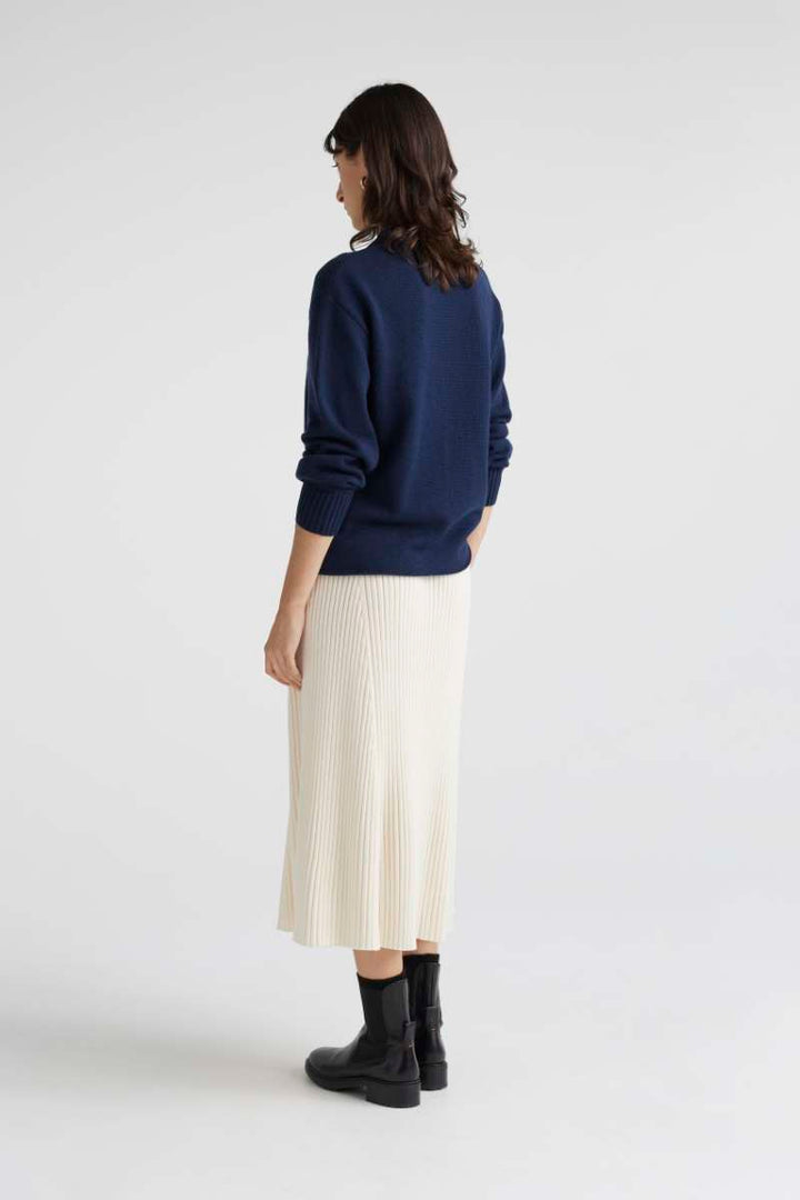 Relaxed Fit Jumper in Navy 5112-NY by Toorallie