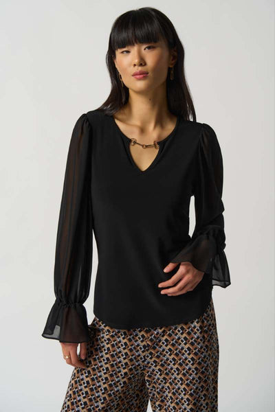 ruffle-sleeve-top-in-black-joseph-ribkoff-front-view_1200x