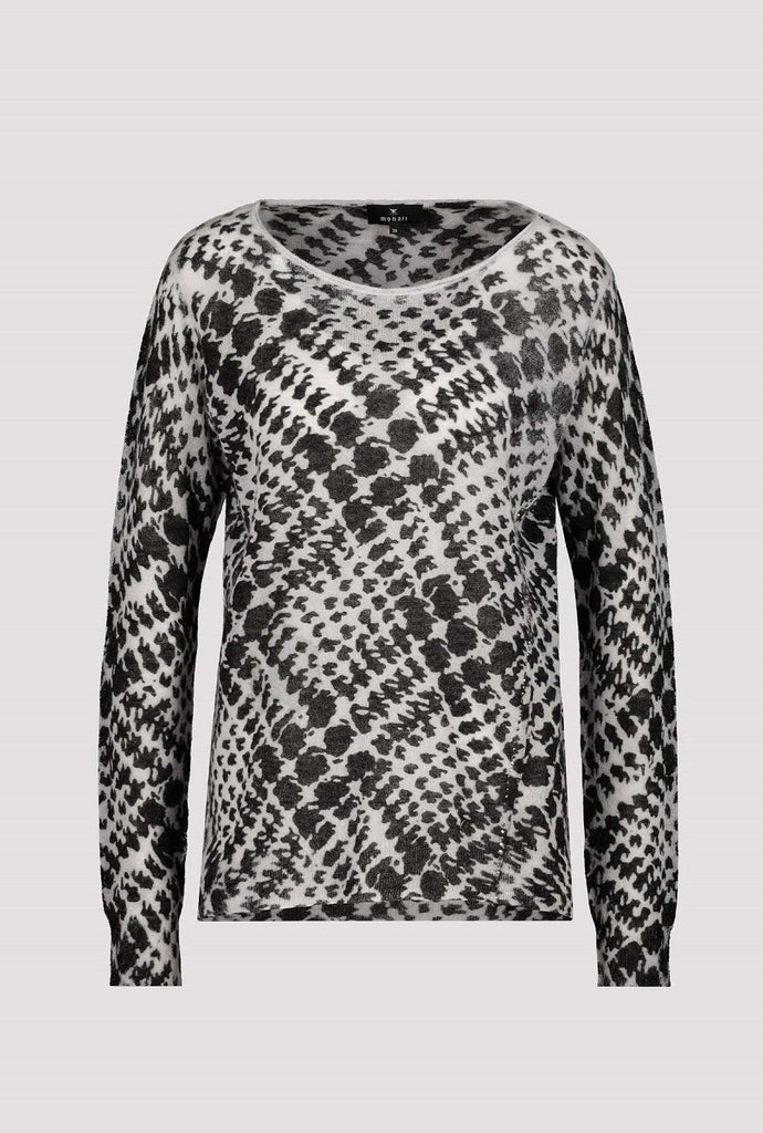 sweater-diamond-print-in-998-black-pattern-monari-front-view_1200x