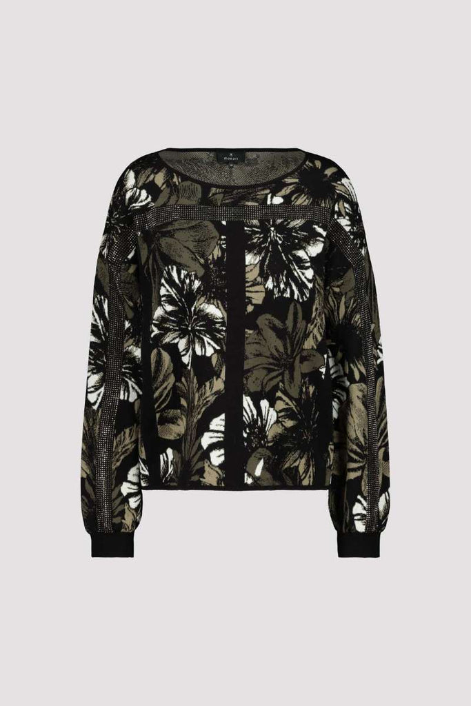 sweater-jacquard-flower-in-black-pattern-monari-front-view_1200x